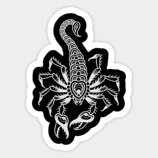 Lurking Scorpion Inverted Sticker